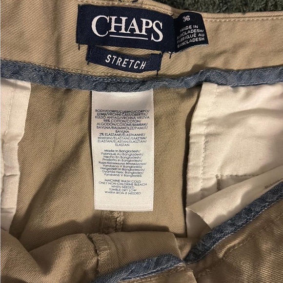 Chaps Men's Tan Shorts - Picture 3 of 5